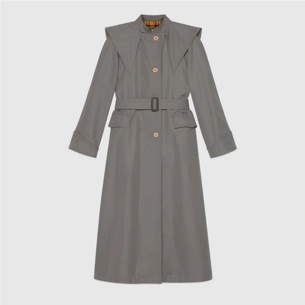 Gucci Gabardine coat with cape Brand new with retail store tag - Picture 3 of 6